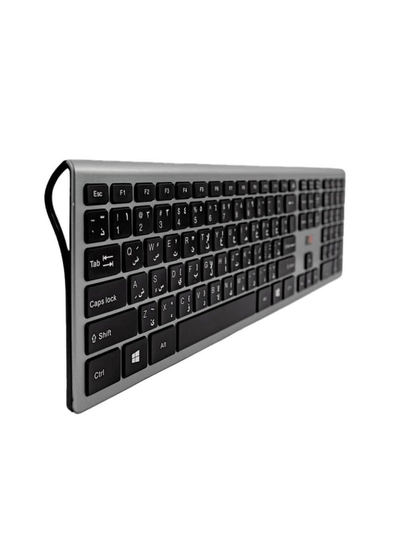 2B Business Series Wireless Keyboard and Mouse Combo KB306 - Dark Gray x Black - Image 3